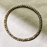 Vintage Zirconia Chain Necklace