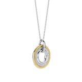 Structure Circle Necklace with pendant