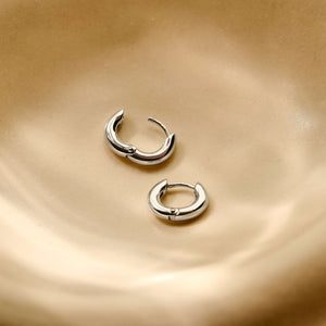 Classic Small Hoops Silver 14mm – TI SENTO