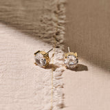Classic Zirconia Earstuds 9mm