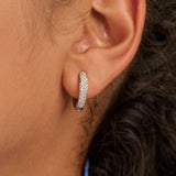 Stardust Medium Tennis Hoops 18mm