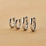 Small Oval Hoops 11mm