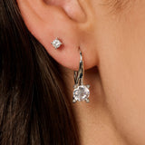 Classic Zirconia Hoops