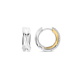 Zirconia Crossover Hoops