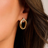 Classic Soft Oval Earrings