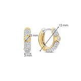 Zirconia Hoops with stone