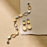 Drop Earrings with Luxury stone