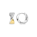 Twisted Zirconia Hoops
