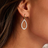 Classic Soft Oval Zirconia Hoops
