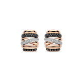 Honeycomb Crossover Earrings