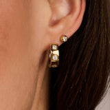Classic Zirconia Hoops