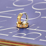 Classic Zirconia Hoops