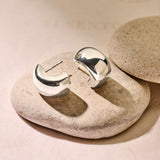 Bold Silver Earrings