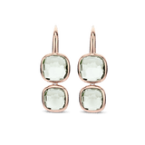 Double Cushion Earrings