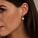 Classic Round Zirconia Hoops
