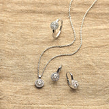 Classic Round Zirconia Hoops