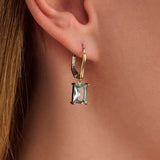 Rectangular Zirconia Hoops