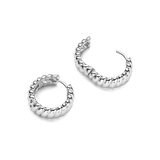 Vintage Ribbed Hoops