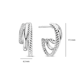 Zirconia Structure Earrings