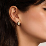 Oval Sparkle Earrings