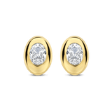 Oval Sparkle Earrings