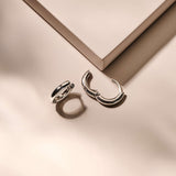 Classic Huggies Silver 12mm