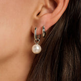 Pearl Charm Earrings