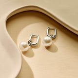 Pearl Charm Earrings