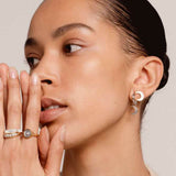 Moon Pearl Earrings
