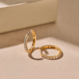 Tennis Medium Hoops 18mm