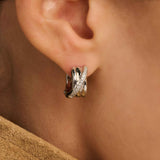 Zirconia Crossover Hoops