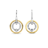 Zirconia Circle Earrings