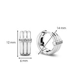 Triple Ring Hoops