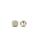 Zirconia Cushion Earrings