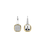 Zirconia Cushion Hoops