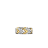 Vintage Zirconia Chain Ring