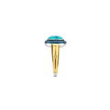 Turqoise Cushion Ring