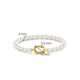 Pearl Bracelet with chain