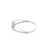 Coffee Bean Satin Bracelet