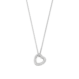 Zirconia Heart Necklace