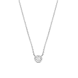 Classic Round Zirconia Necklace