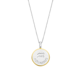 Zodiac Necklace with pendant - Aquarius