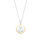 Zodiac Necklace with pendant - Gemini