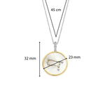 Zodiac Necklace with pendant - Gemini