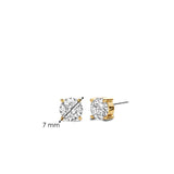 Classic Zirconia Earstuds 7mm