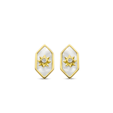 Pearl Sun Earrings
